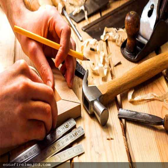 اعمال النجارة واهميتها تشطيب الوحدات